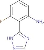 3-Fluoro-2-(1H-1,2,4-triazol-3-yl)aniline