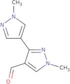 1-Methyl-3-(1-methyl-1H-pyrazol-4-yl)-1H-pyrazole-4-carbaldehyde