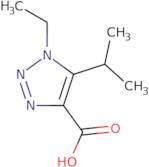 1-Ethyl-5-propan-2-yltriazole-4-carboxylic acid