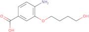 4-Amino-3-(4-hydroxybutoxy)benzoic acid