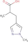 2-Methyl-3-(1-methyl-1H-pyrazol-4-yl)propanoic acid