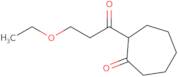 2-(3-Ethoxypropanoyl)cycloheptan-1-one