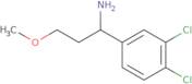 1-(3,4-Dichlorophenyl)-3-methoxypropan-1-amine