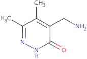 4-(Aminomethyl)-5,6-dimethylpyridazin-3-ol