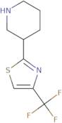 3-[4-(Trifluoromethyl)-1,3-thiazol-2-yl]piperidine