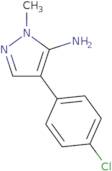 4-(4-Chlorophenyl)-2-methylpyrazol-3-amine