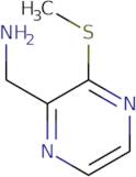 C-(3-Methylsulfanyl-pyrazin-2-yl)-methylamine