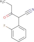 2-(2-Fluorophenyl)-3-oxopentanenitrile