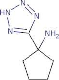 1-(2H-1,2,3,4-Tetrazol-5-yl)cyclopentan-1-amine