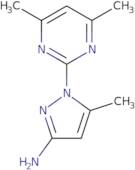 1-(4,6-Dimethylpyrimidin-2-yl)-5-methyl-1H-pyrazol-3-amine