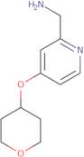 [4-(Oxan-4-yloxy)pyridin-2-yl]methanamine