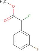 Methyl 2-chloro-2-(3-fluorophenyl)acetate