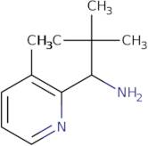 2,2-Dimethyl-1-(3-methylpyridin-2-yl)propan-1-amine