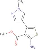 Methyl 2-amino-4-(1-methyl-1H-pyrazol-4-yl)thiophene-3-carboxylate