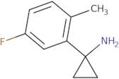 1-(5-Fluoro-2-methylphenyl)cyclopropan-1-amine