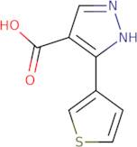 3-(Thiophen-3-yl)-1H-pyrazole-4-carboxylic acid