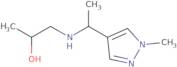 1-{[1-(1-Methyl-1H-pyrazol-4-yl)ethyl]amino}propan-2-ol