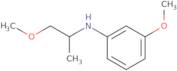 3-Methoxy-N-(1-methoxypropan-2-yl)aniline