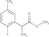 Methyl 2-(2-fluoro-5-methylphenyl)propanoate