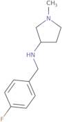 N-[(4-Fluorophenyl)methyl]-1-methylpyrrolidin-3-amine