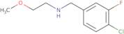 [(4-Chloro-3-fluorophenyl)methyl](2-methoxyethyl)amine