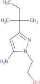 2-[5-Amino-3-(2-methylbutan-2-yl)-1H-pyrazol-1-yl]ethan-1-ol