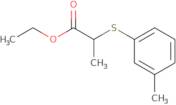 Ethyl 2-[(3-methylphenyl)sulfanyl]propanoate