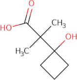 2-(1-Hydroxycyclobutyl)-2-methylpropanoic acid