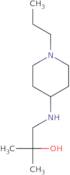 2-Methyl-1-[(1-propylpiperidin-4-yl)amino]propan-2-ol