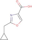 2-(Cyclopropylmethyl)-1,3-oxazole-4-carboxylic acid