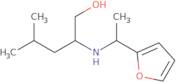 2-[1-(Furan-2-yl)ethylamino]-4-methylpentan-1-ol