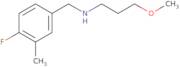 [(4-Fluoro-3-methylphenyl)methyl](3-methoxypropyl)amine