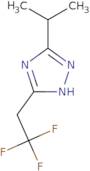 3-(Propan-2-yl)-5-(2,2,2-trifluoroethyl)-1H-1,2,4-triazole