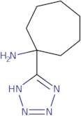 1-(1H-1,2,3,4-Tetrazol-5-yl)cycloheptan-1-amine