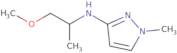 N-(1-Methoxypropan-2-yl)-1-methylpyrazol-3-amine