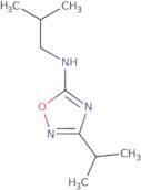 N-(2-Methylpropyl)-3-propan-2-yl-1,2,4-oxadiazol-5-amine