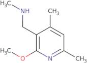 [(2-Methoxy-4,6-dimethylpyridin-3-yl)methyl](methyl)amine