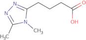 4-(Dimethyl-4H-1,2,4-triazol-3-yl)butanoic acid