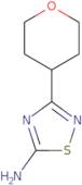 3-(Oxan-4-yl)-1,2,4-thiadiazol-5-amine