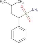 3-Methyl-1-phenylbutane-1-sulfonamide