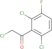 2-Chloro-1-(2,6-dichloro-3-fluorophenyl)ethan-1-one