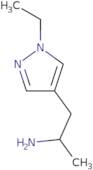 1-(1-Ethyl-1H-pyrazol-4-yl)propan-2-amine