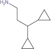 3,3-Dicyclopropylpropan-1-amine