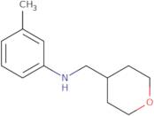 3-Methyl-N-(oxan-4-ylmethyl)aniline