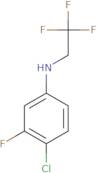 4-Chloro-3-fluoro-N-(2,2,2-trifluoroethyl)aniline