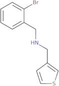 [(2-Bromophenyl)methyl](thiophen-3-ylmethyl)amine