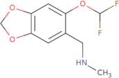 {[6-(Difluoromethoxy)-1,3-dioxaindan-5-yl]methyl}(methyl)amine