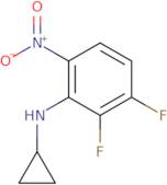 N-Cyclopropyl-2,3-difluoro-6-nitroaniline