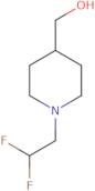 [1-(2,2-Difluoroethyl)piperidin-4-yl]methanol