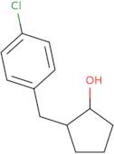 2-[(4-Chlorophenyl)methyl]cyclopentan-1-ol